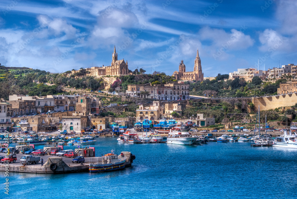 Hafen von Gozo, Malta