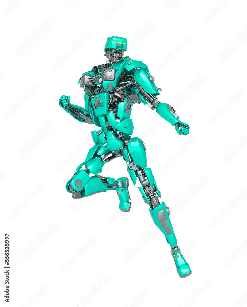 master robot is floating and also looking for combat in white background master robot is floating and also looking for combat in white background