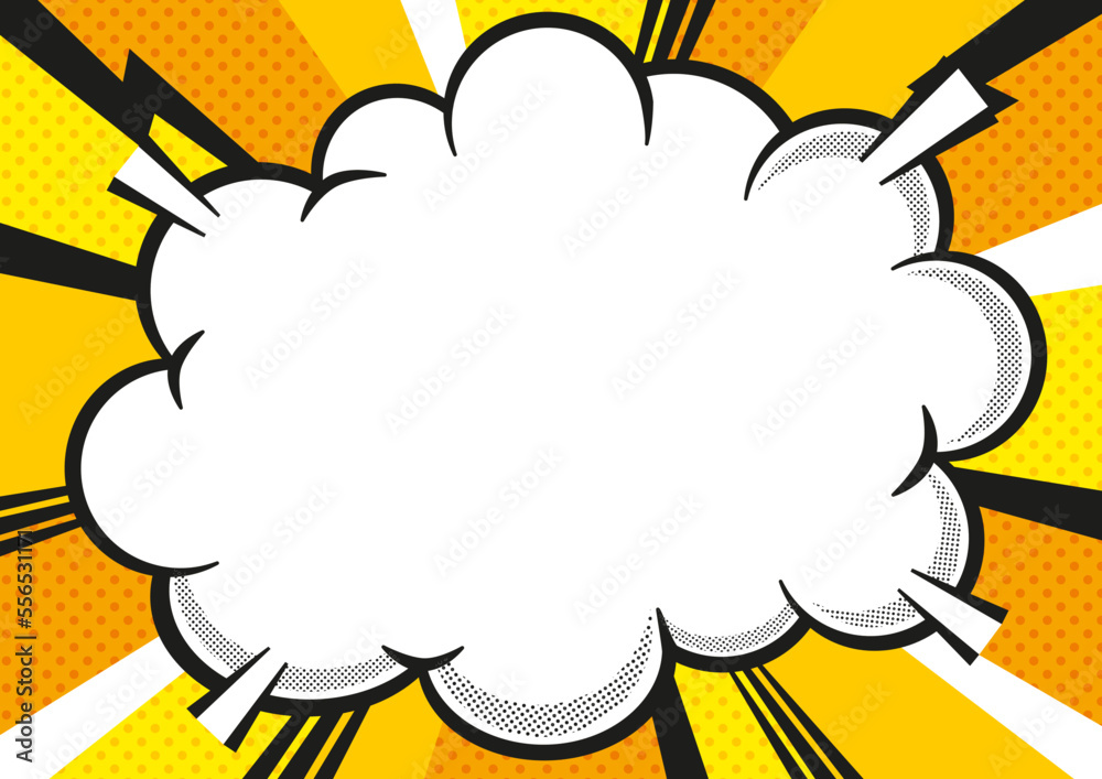 Bulle style bande dessinée américaine Bulle style bande dessinée américaine