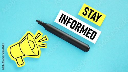 Stay Informed is shown using the text