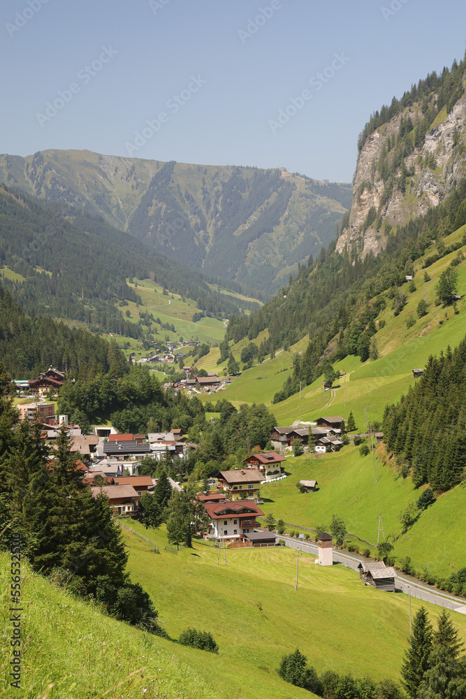 Grossarl valley in the Austrian Alps, Austria
