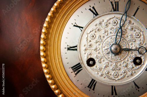 old clock face