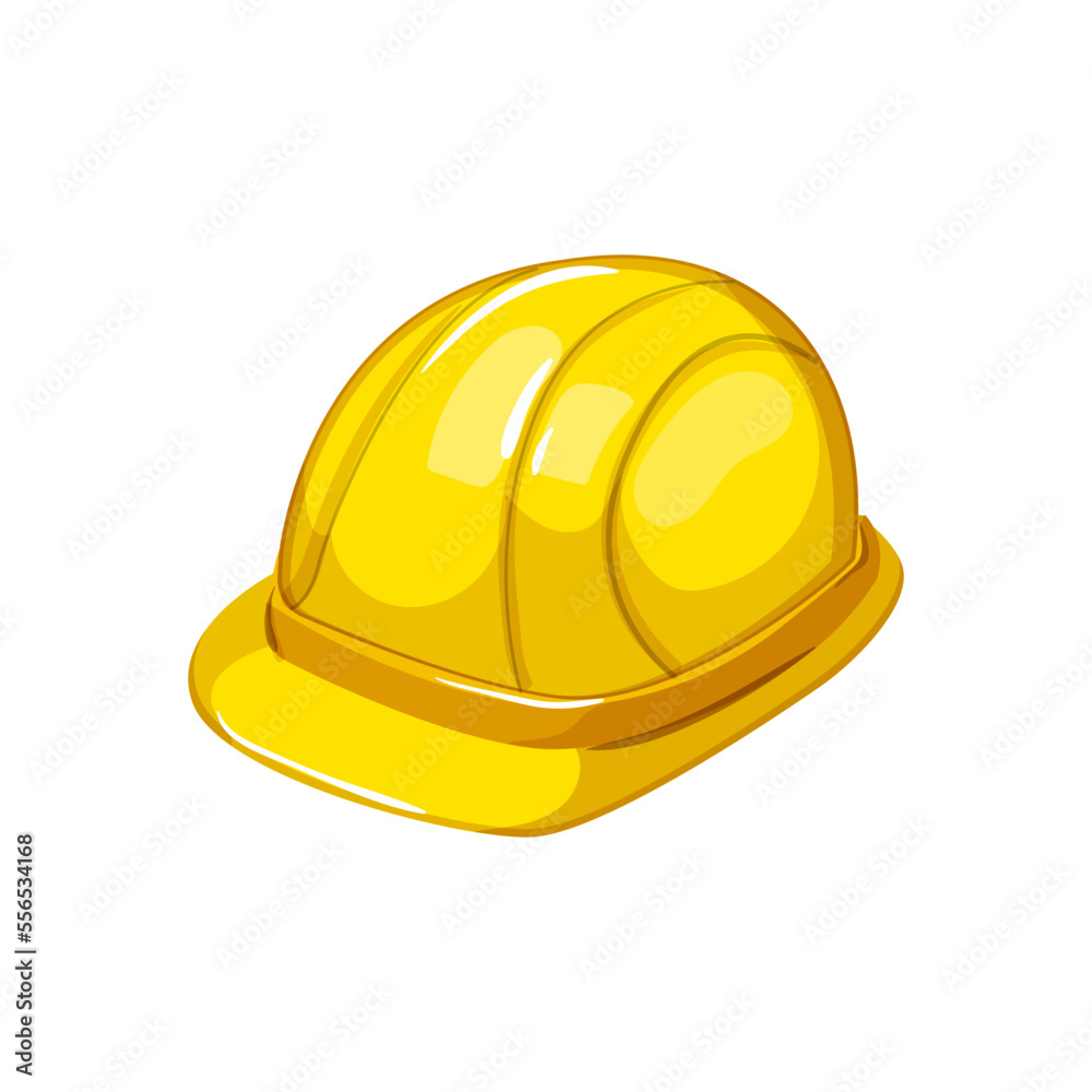 industry helmet builder cartoon. industry helmet builder sign. isolated symbol vector illustration industry helmet builder cartoon. industry helmet builder sign. isolated symbol vector illustration