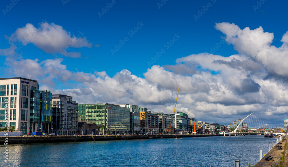 city Dublin, Ireland, cityscape, buildings,