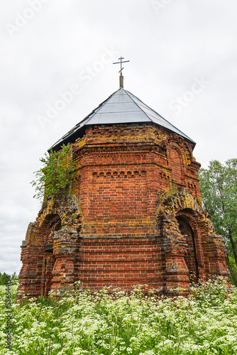 abandoned orthodox chapel