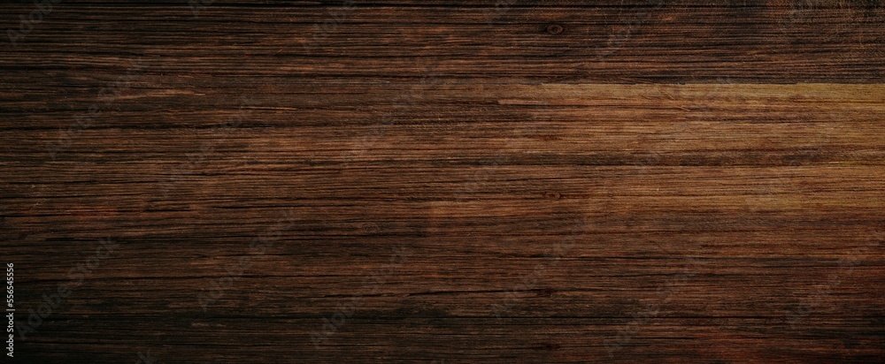 Dark wood background, old black wood texture for background