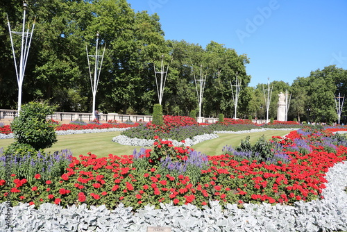 Memorial garden in London, England United Kingdom