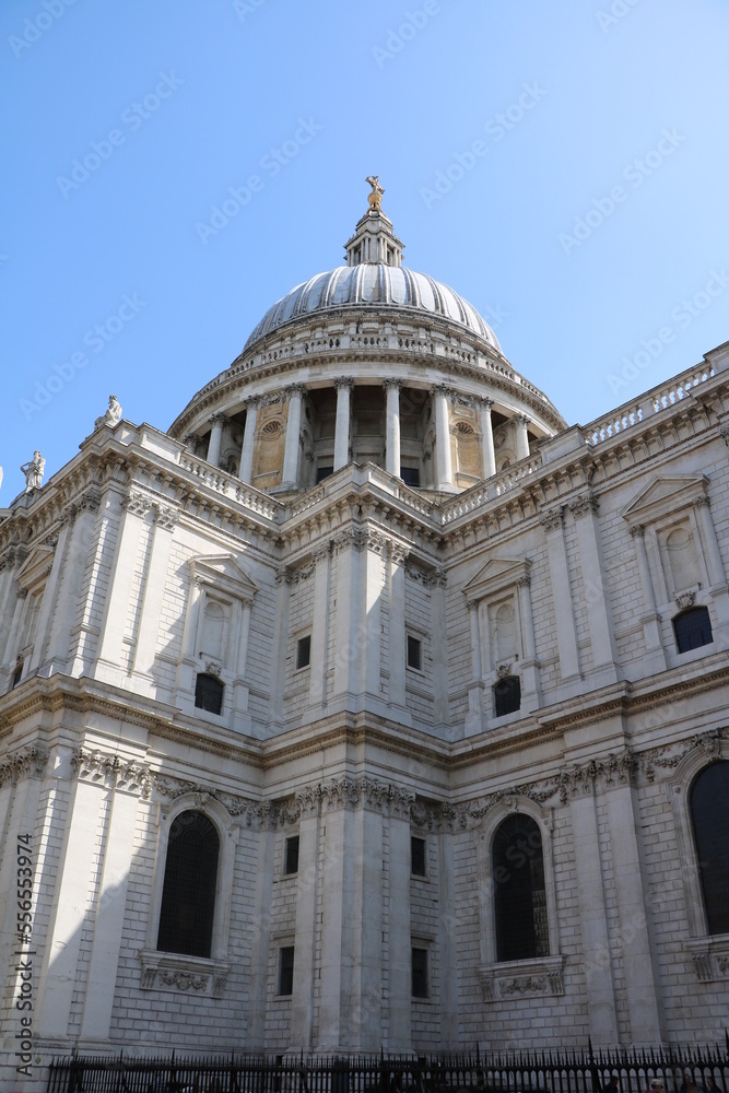 The Saint Paul´s Cathedral in London, England Great Britain