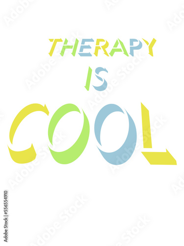 therapy is cool Zitat 