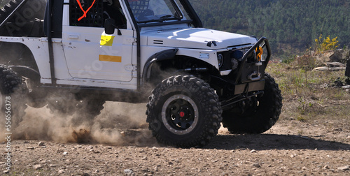 Dirt road all terrain car adventure hobie sport, radical and trial, 4x4, 4wd photo