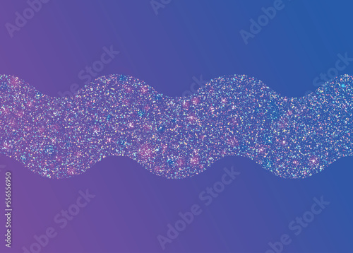 Glitch Background. Bright Foil. Falling Effect. Laser Burst. Surreal Art. Birthday Glare. Purple Blur Confetti. Retro Celebrate Serpentine. Violet Glitch Background