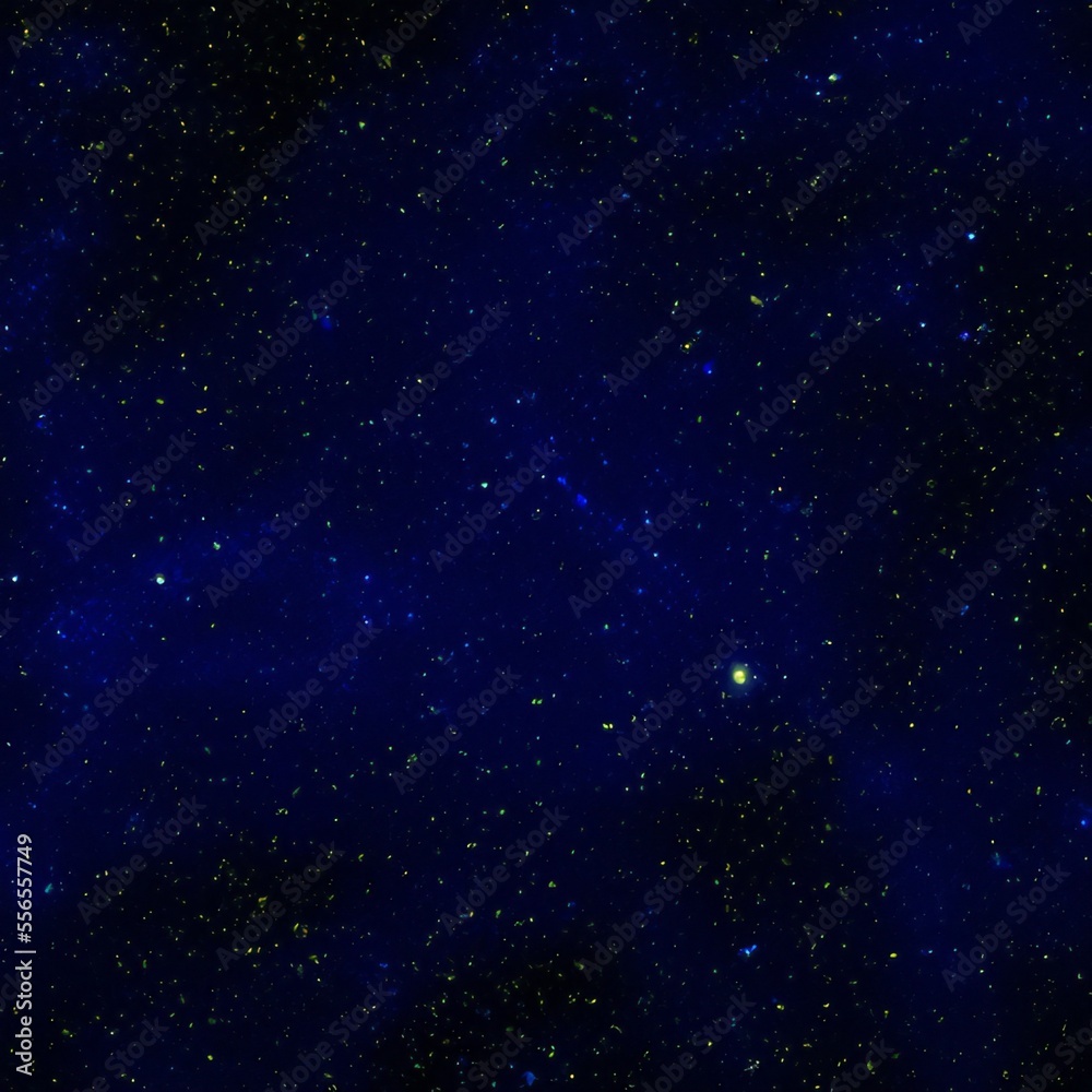 Perfect starry night sky background - outer space vector background