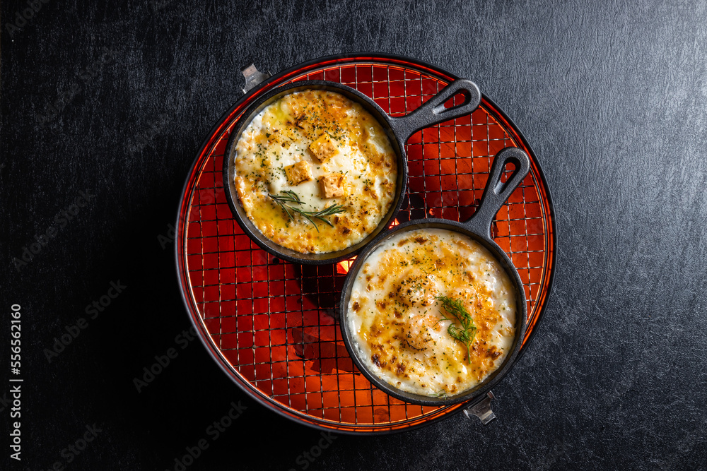 ドリア Doria with cheese and seafood ドリア Doria with cheese and seafood