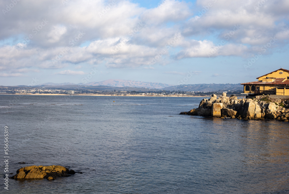 A view on the Monterey bay, CA, US
