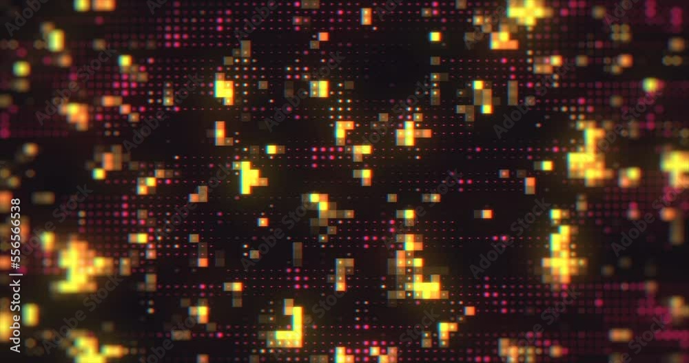 abstract background animation of red yellow digital light pattern gradation abstract background animation of red yellow digital light pattern gradation
