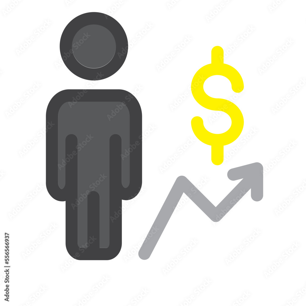 Profit Flat Icon