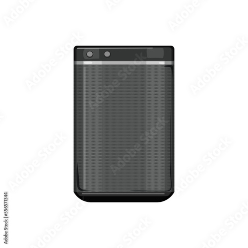 device smart speaker cartoon. device smart speaker sign. isolated symbol vector illustration