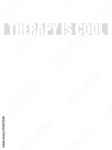 therapy is cool Zitat 