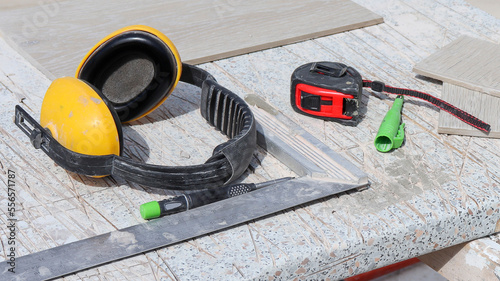 Matériel du carreleur