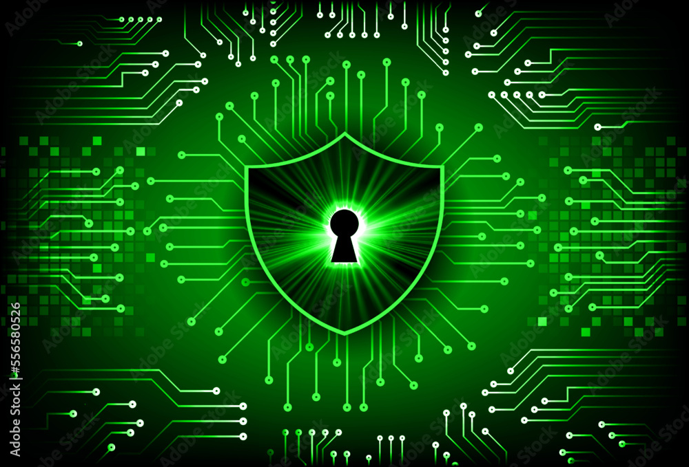Closed Padlock on digital background, cyber security Closed Padlock on digital background, cyber security