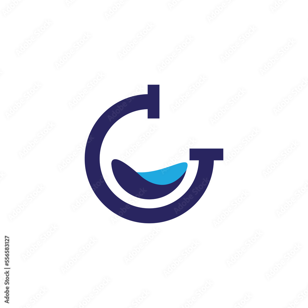 The logo design is combination pipe and water The logo design is combination pipe and water