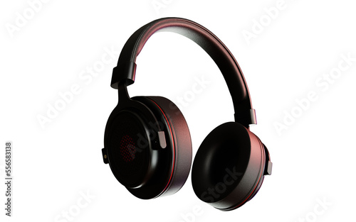 3d headphone design for product mockup