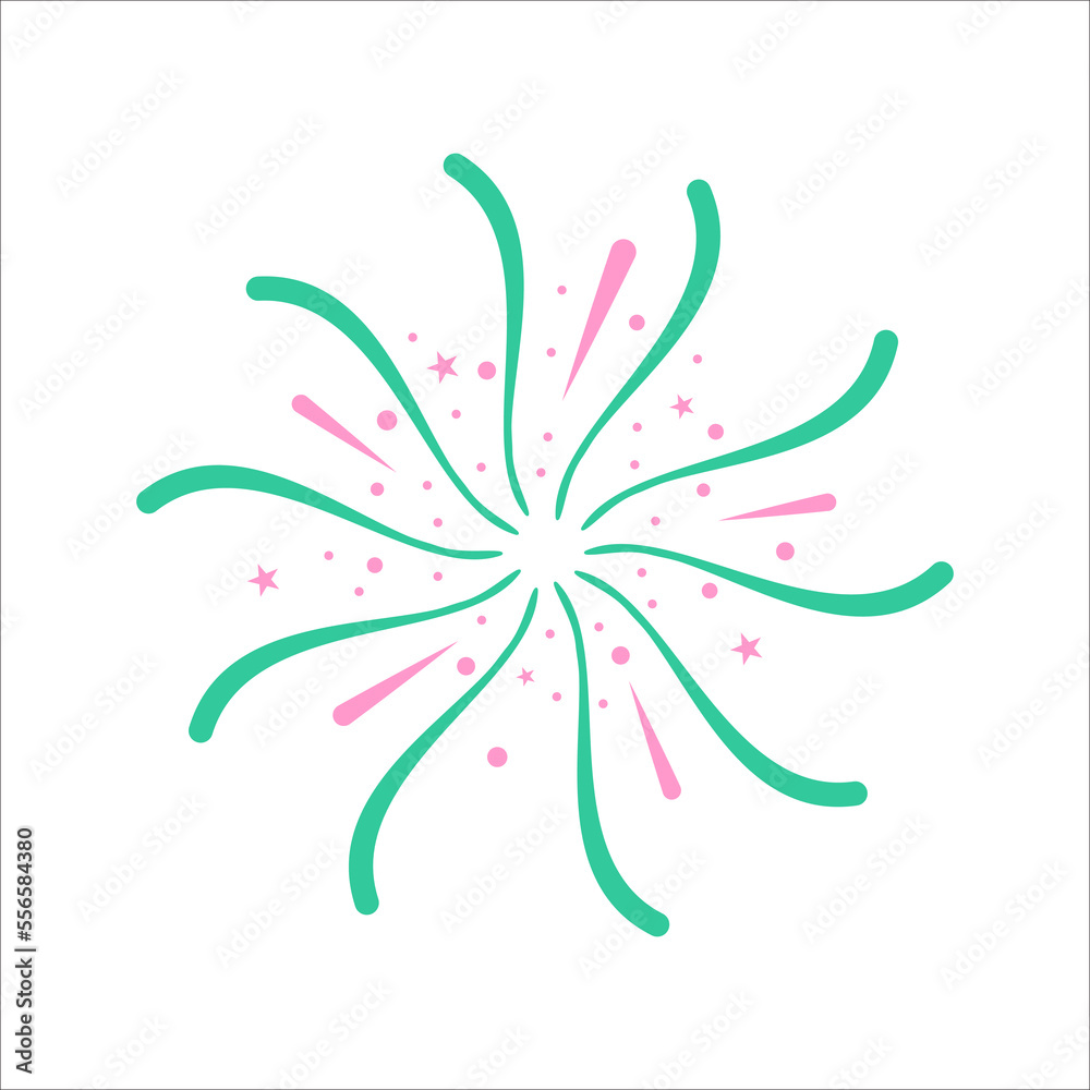 Fototapeta premium Firework 40