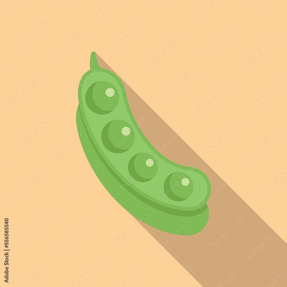 Bean seasonal allergy icon flat vector. Person disease. Sick summer Bean seasonal allergy icon flat vector. Person disease. Sick summer