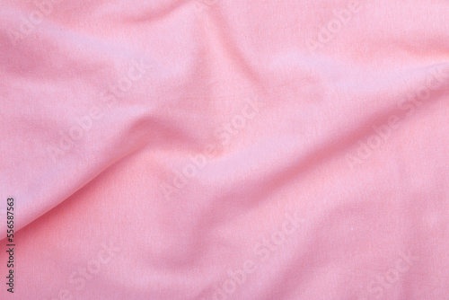 Close-up shot of pink fabric