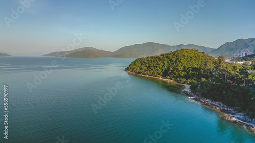 Starfish bay coastline in Ma On Shan, Hong Kong. 23 Dec 2022 © solution