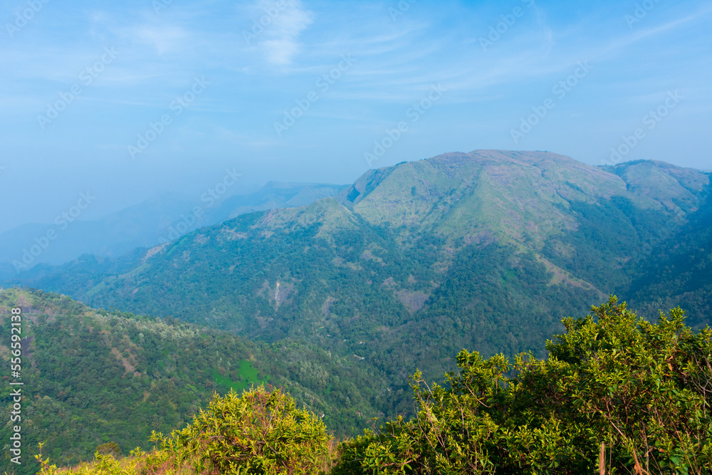 Fototapeta premium View of vagamon hills