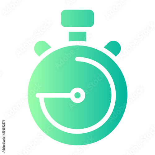 countdown gradient icon