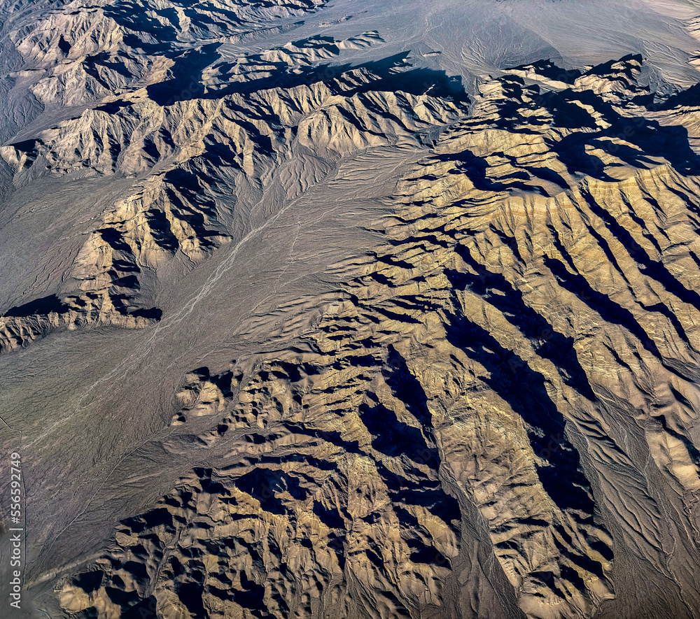 Fototapeta premium Desert mountains in morning light