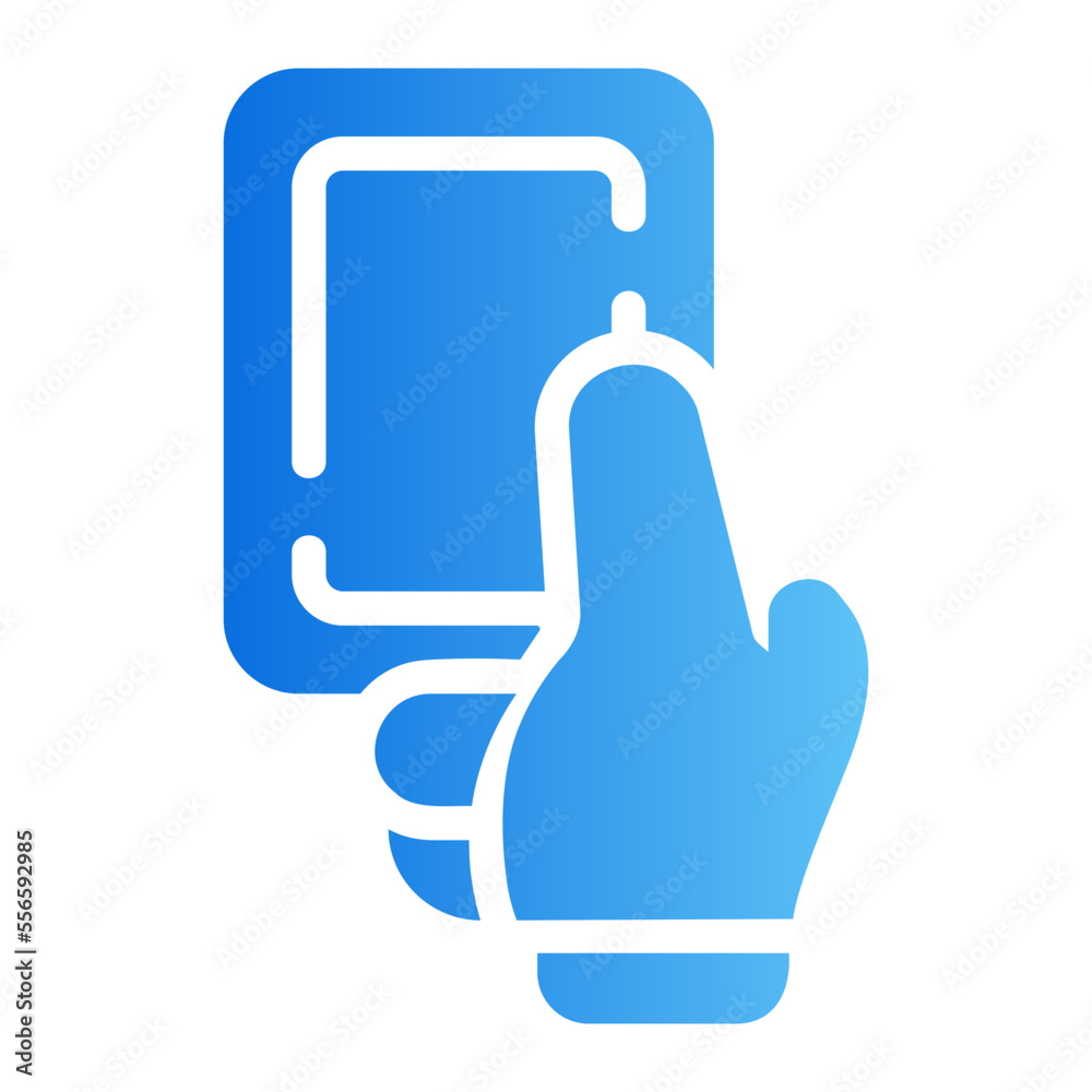 yellow card gradient icon yellow card gradient icon