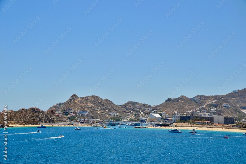 Harbour and Beach at Cabo San Lucas