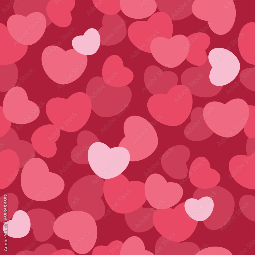vector seamless pattern with hearts vector seamless pattern with hearts