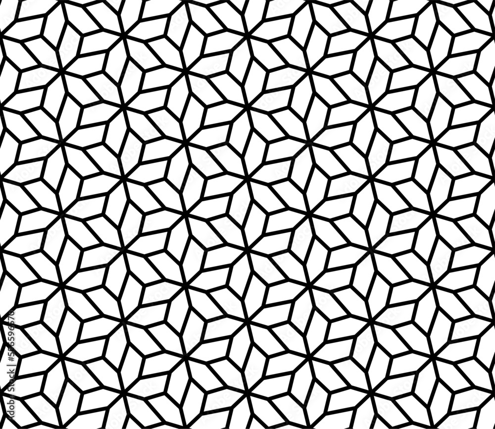 Vector seamless with a geometric modern pattern Vector seamless with a geometric modern pattern