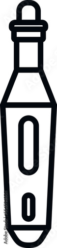 Spa tool icon outline vector. Pedicure beauty. Cosmetic design