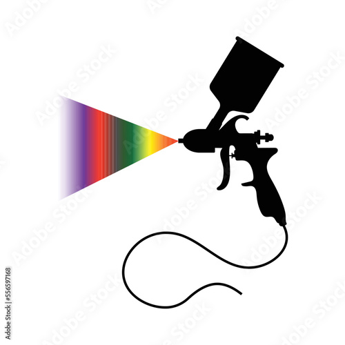 spray paint icon vector