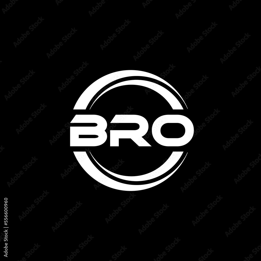 BRO letter logo design with black background in illustrator, cube logo, vector logo, modern alphabet font overlap style. calligraphy designs for logo, Poster, Invitation, etc. BRO letter logo design with black background in illustrator, cube logo, vector logo, modern alphabet font overlap style. calligraphy designs for logo, Poster, Invitation, etc.