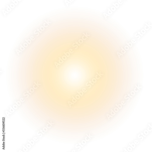 Transparent sunlight special lens flare light effect, isolated background