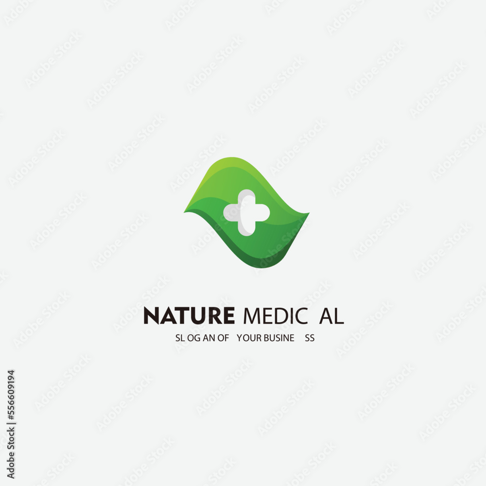 nature medical symbol logo design icon nature medical symbol logo design icon