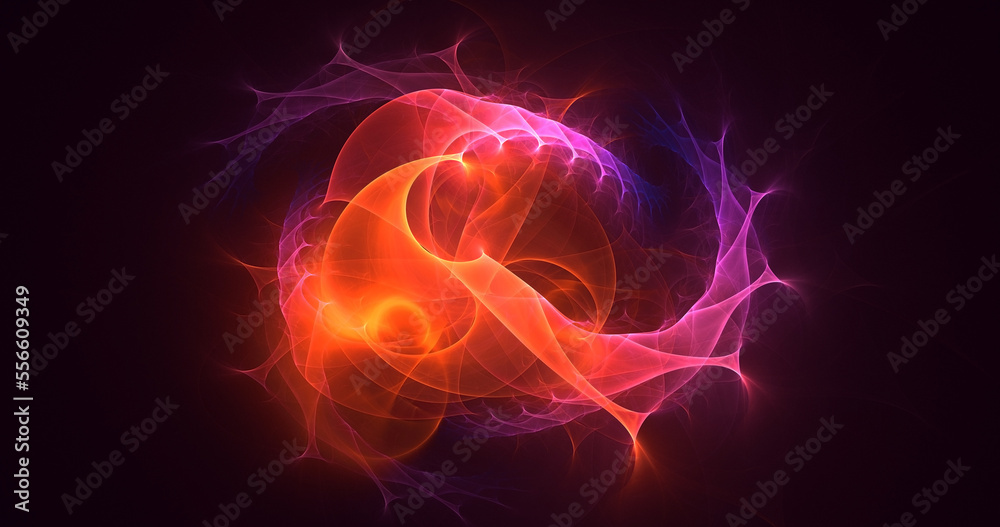 3D rendering abstract colorful fractal light background 3D rendering abstract colorful fractal light background