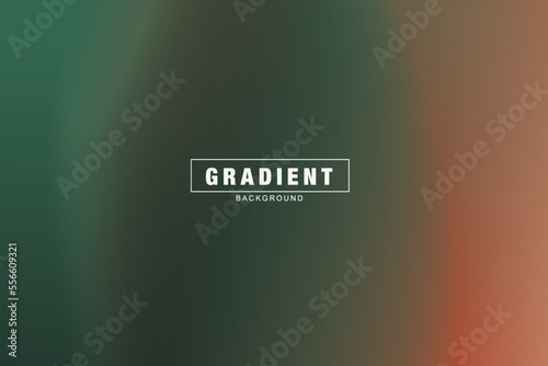 Abstract dark green gradient background. An elegant bright illustration with gradient.