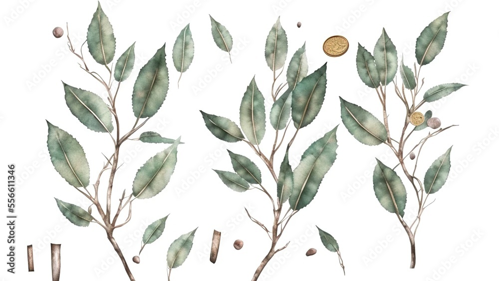 background with leaves