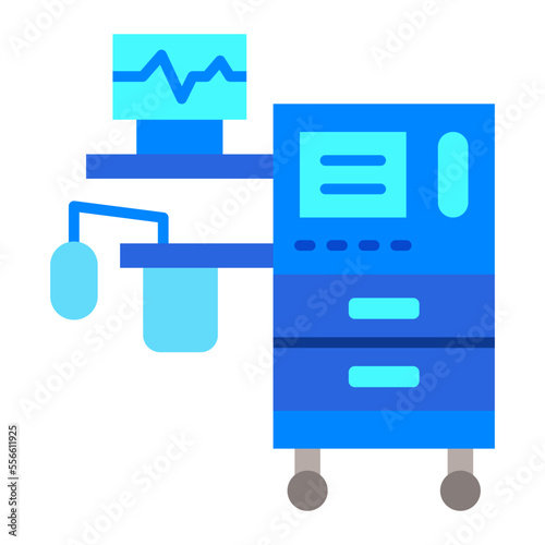 Anesthesia Flat Icon