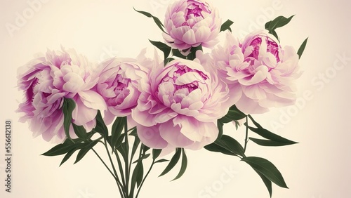 bouquet of peonies