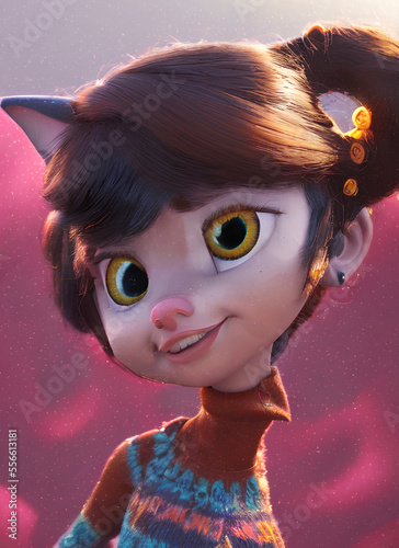 Cat Love Vibrant #21