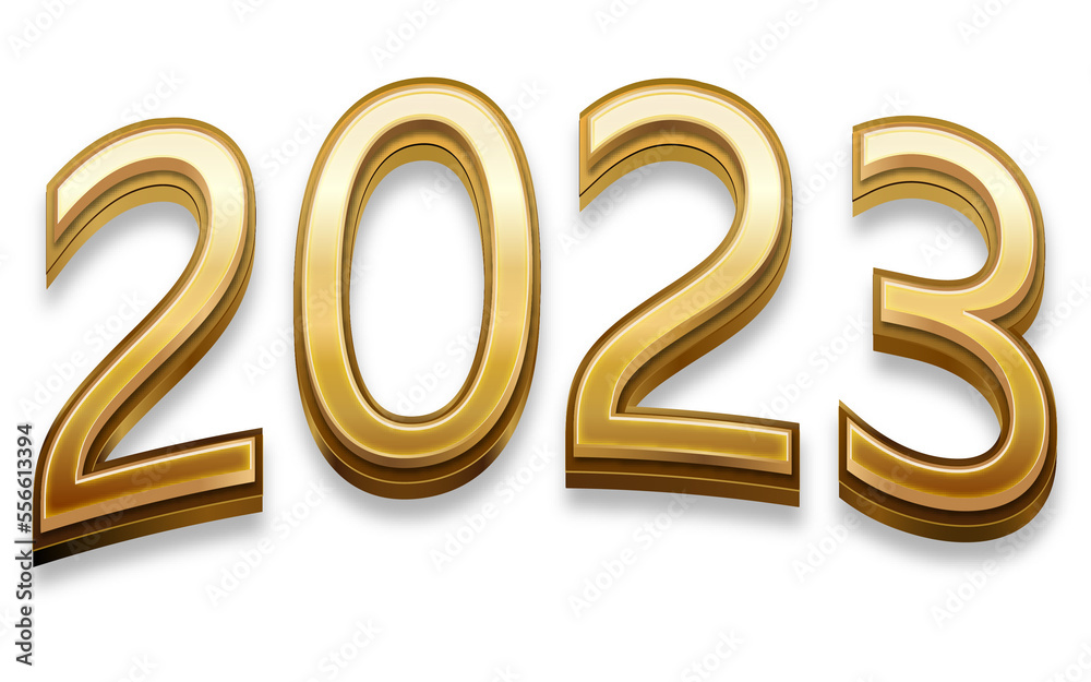 logo design for new year 2023 which is use for different places 