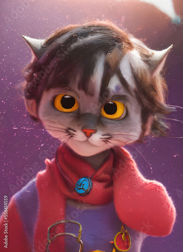 Cat Love Vibrant #26